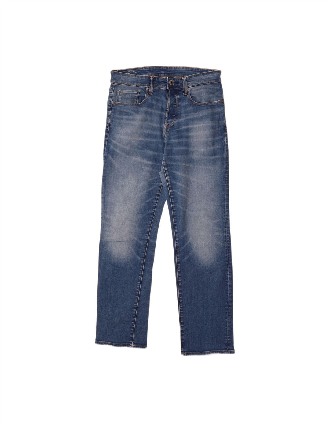 G-STAR Womens Straight Jeans W32 L29 Blue