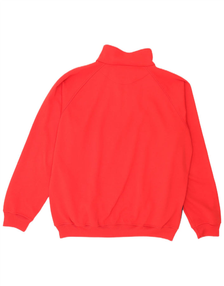 Kappa muška gornja jakna trenirke 2XL poliester crvene boje