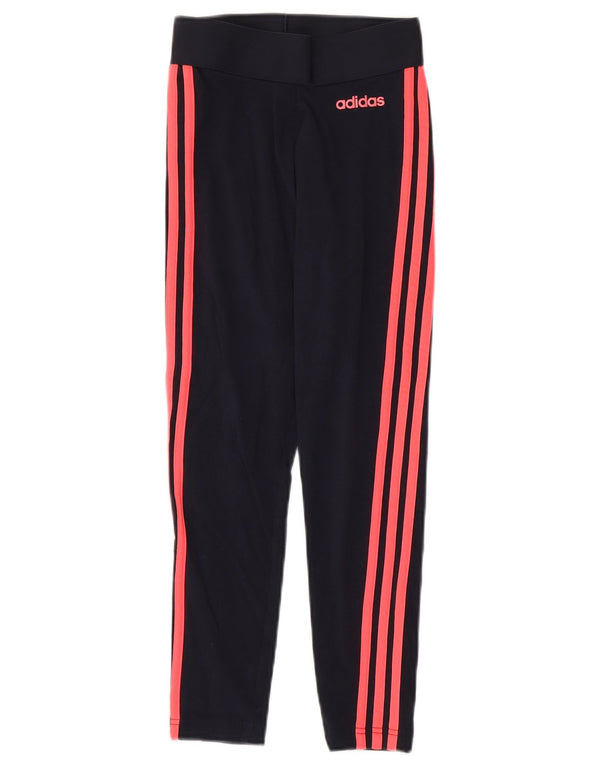 Adidas ženske tajice UK 4/6 XS tamnoplavi pamuk