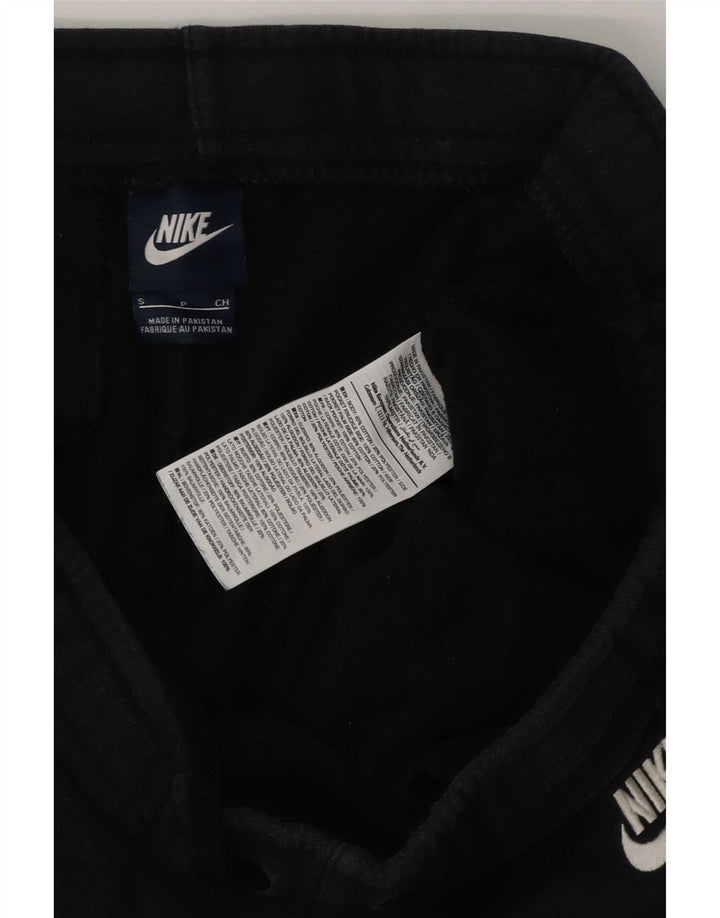 Male crne pamučne muške trenirke Nike
