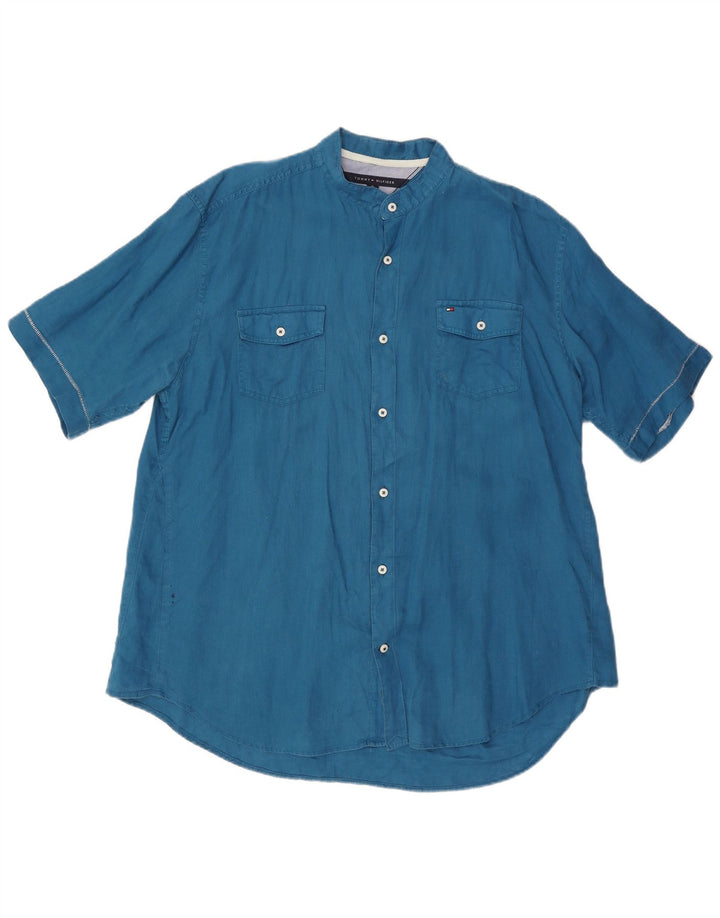 TOMMY HILFIGER Muška majica kratkih rukava prilagođenog kroja XL plava