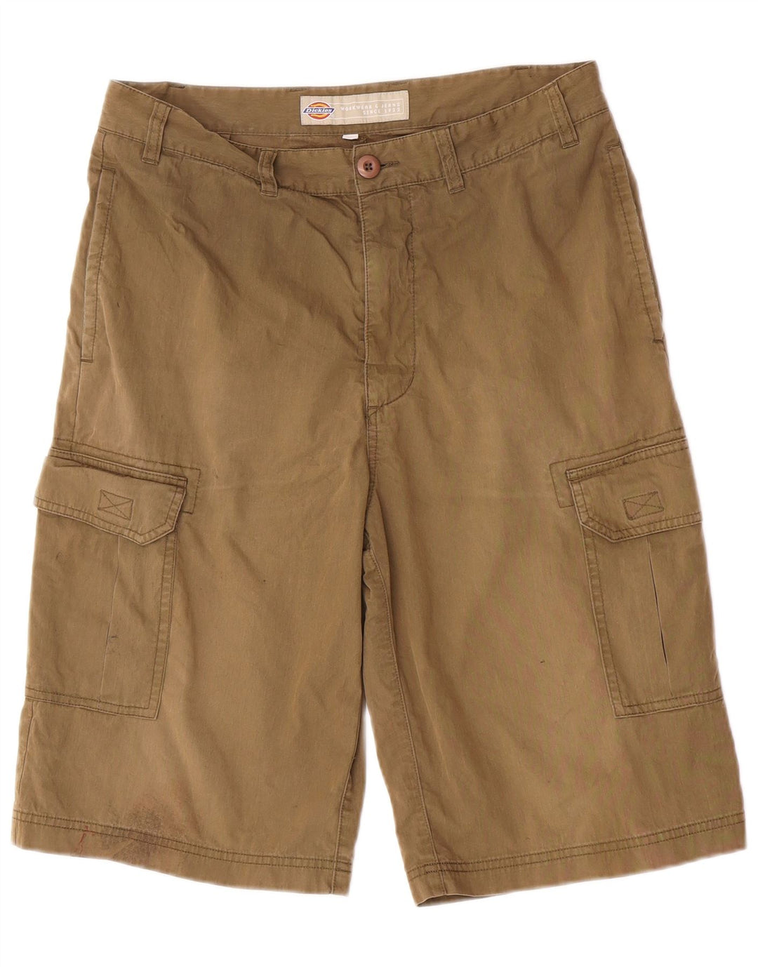Dickies muške kargo kratke hlače srednje veličine W33, kaki pamuk