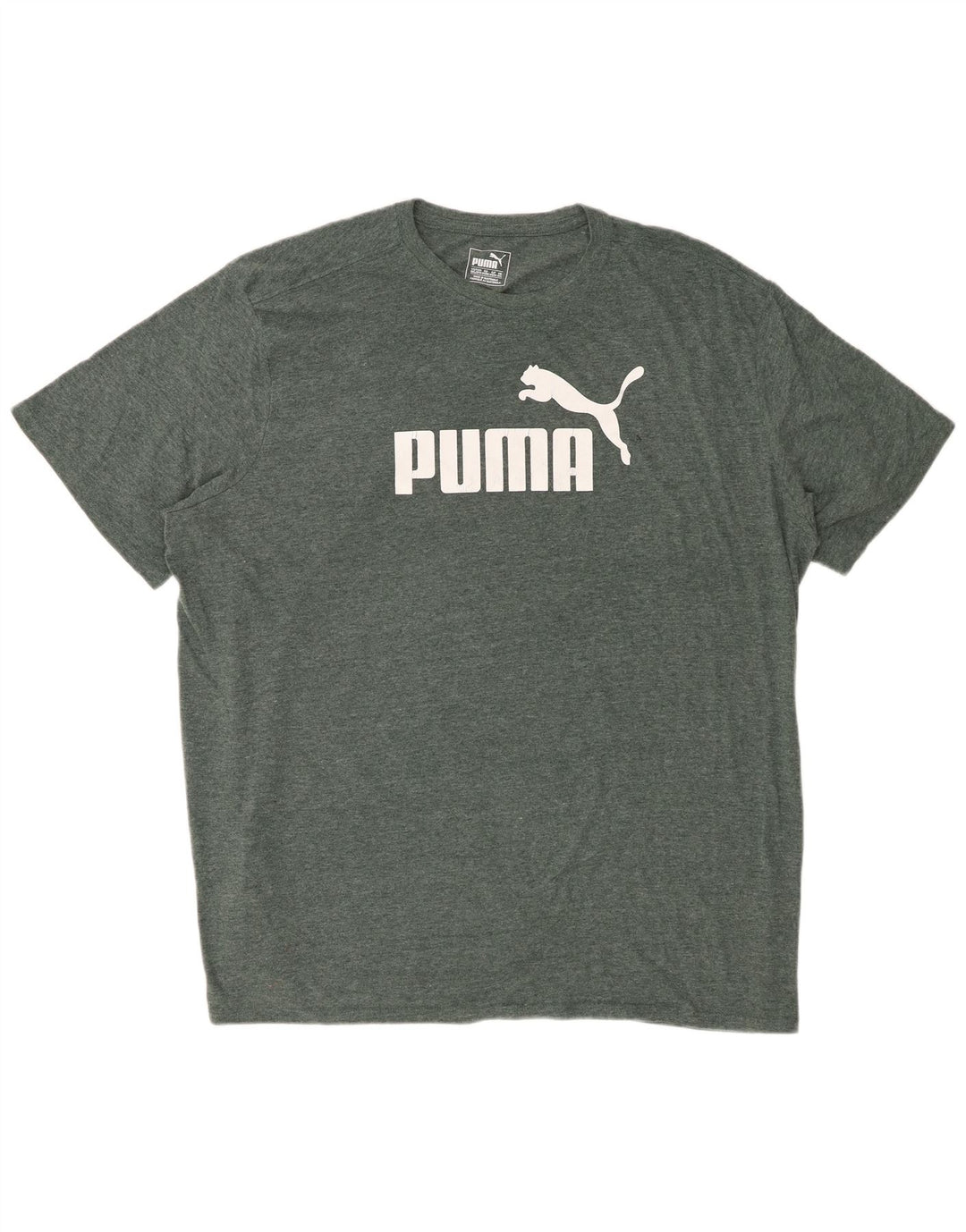 PUMA Muška majica s grafičkim motivima 3XL Green Flected