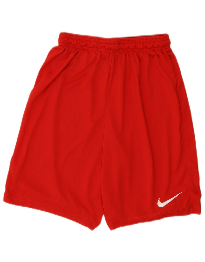 Nike muške Dri Fit sportske kratke hlače srednje crvene boje od poliestera