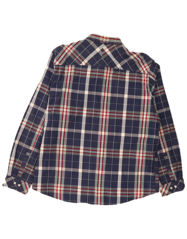 TIMBERLAND muška košulja Earthkeepers uskog kroja 3XL tamnoplavi karirani pamuk