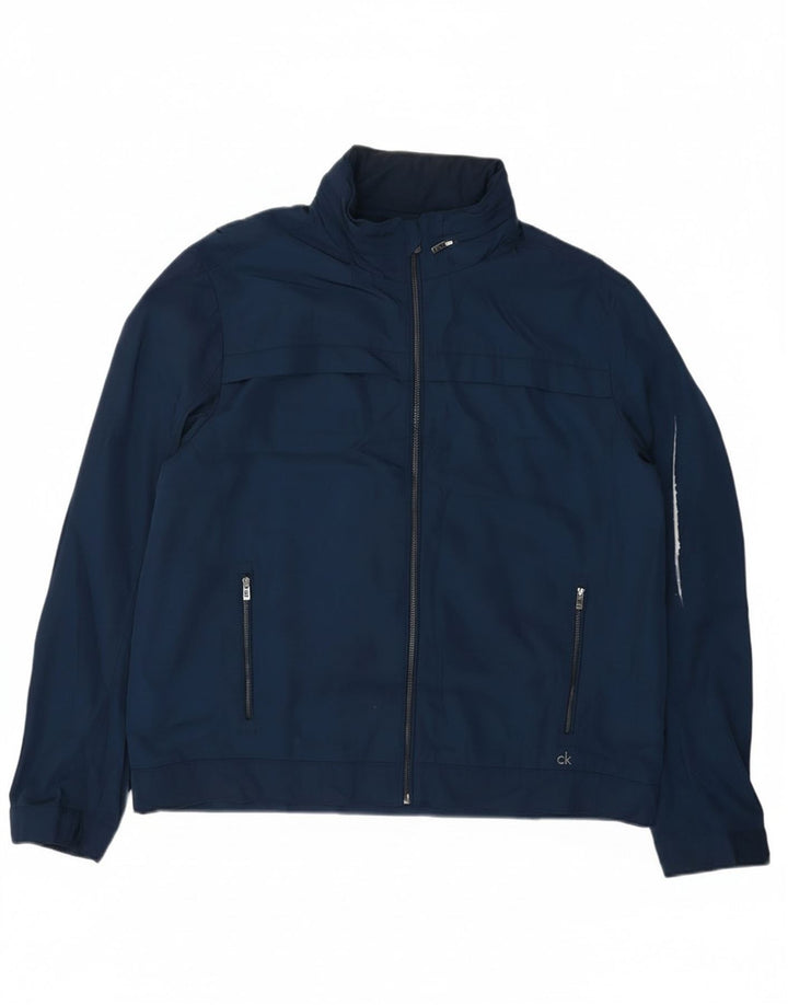 Calvin Klein muška bomber jakna UK 42 XL tamnoplavi poliester