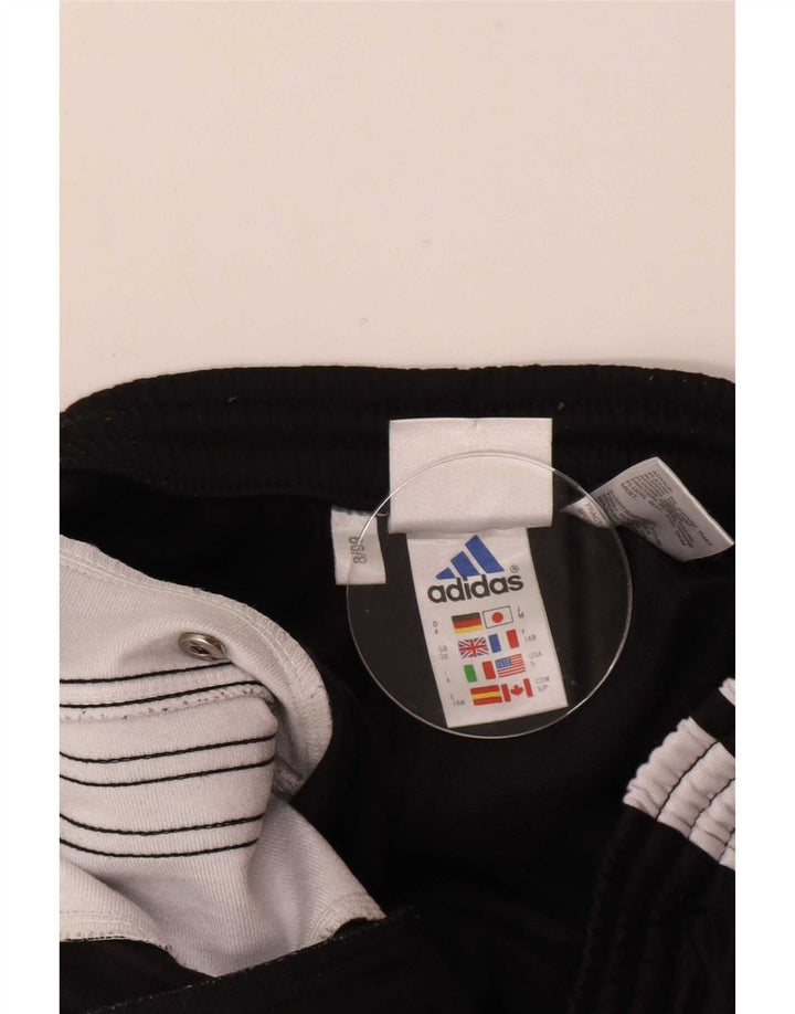 Adidas muške grafičke trenirke srednje crne poliesterske boje