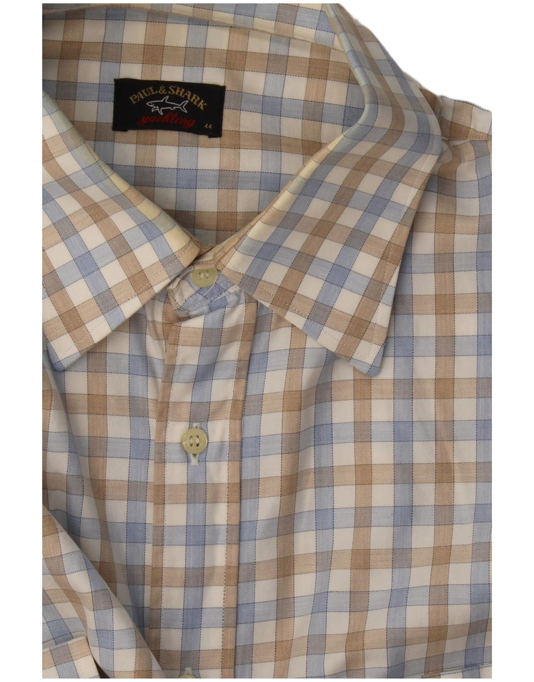 Paul & Shark muška košulja veličina 44 XL višebojni gingham