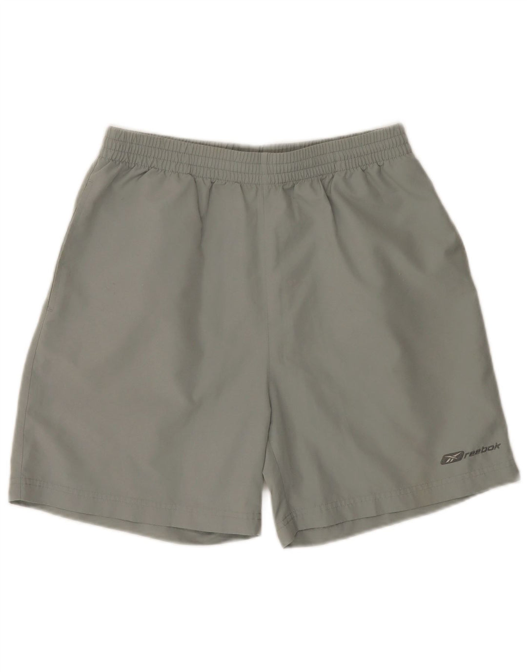 REEBOK Muške sportske kratke hlače srednje sive boje od poliestera