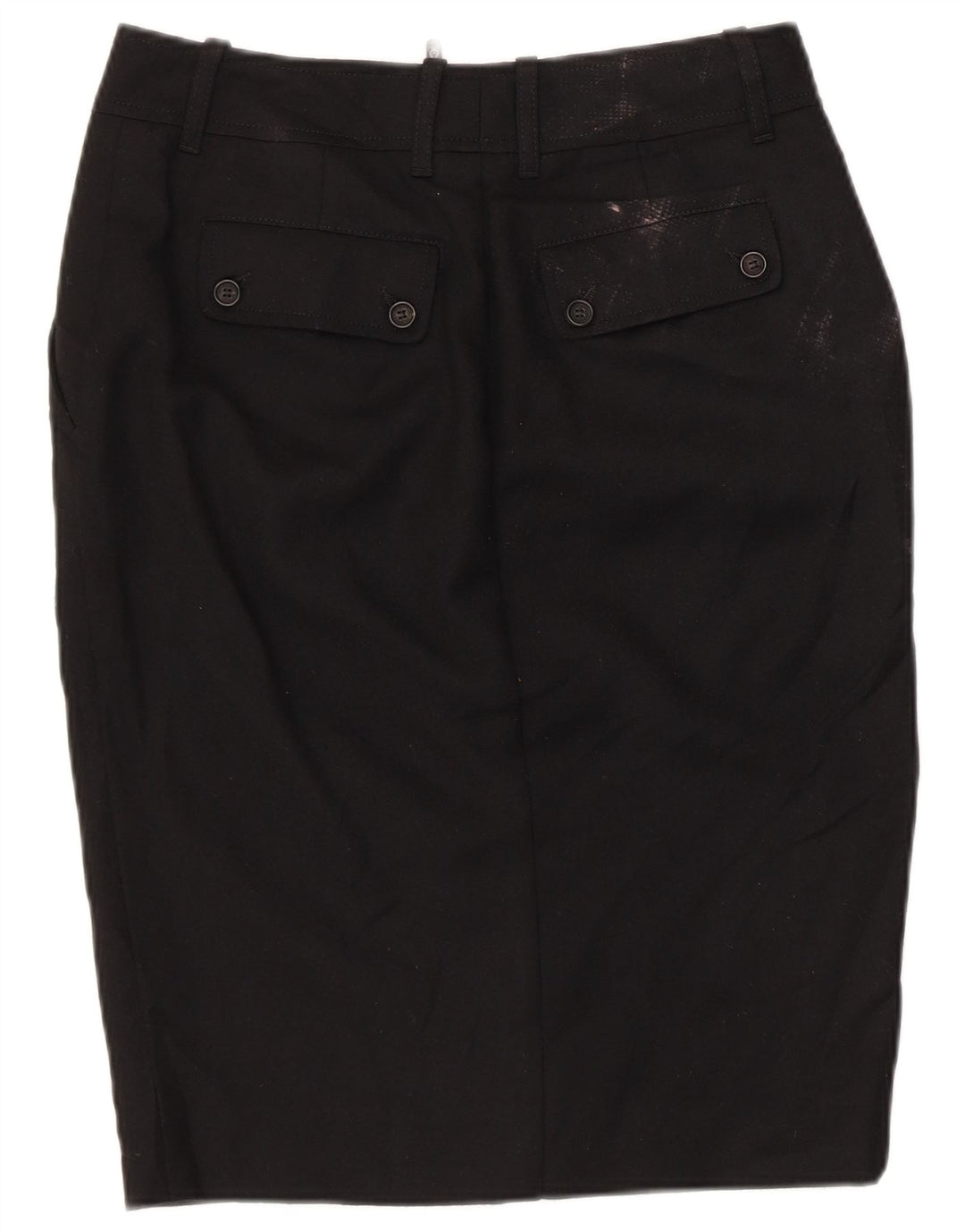 Belstaff ženska grafička olovka suknja IT 44 srednje W30 crna vuna