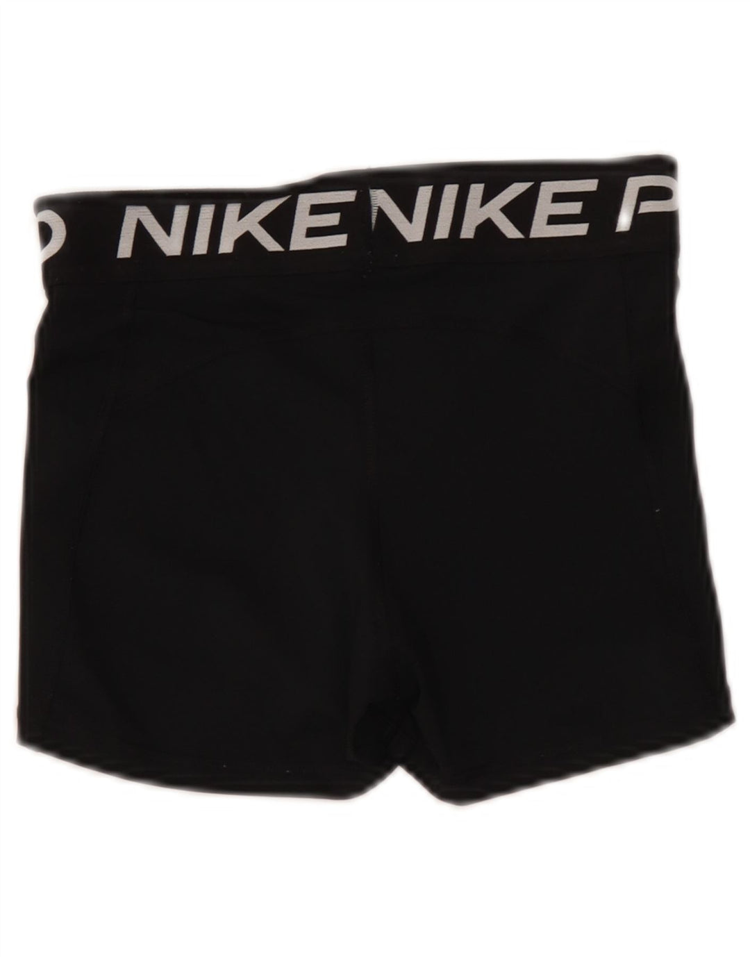 Nike Ženske Dri Fit Graphic Sport Shorts UK 8 Mali crni poliester