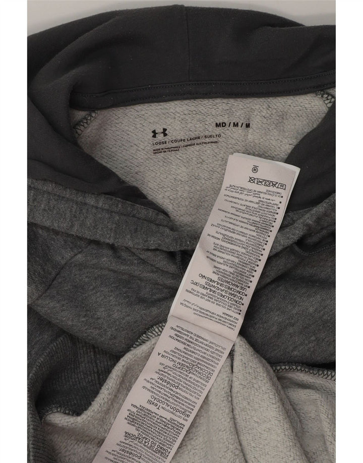 Under Armour muška majica s kapuljačom Srednje sivi pamuk