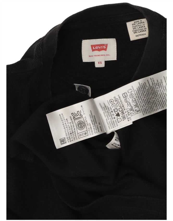 Levi's muška majica dugih rukava XS crni pamuk