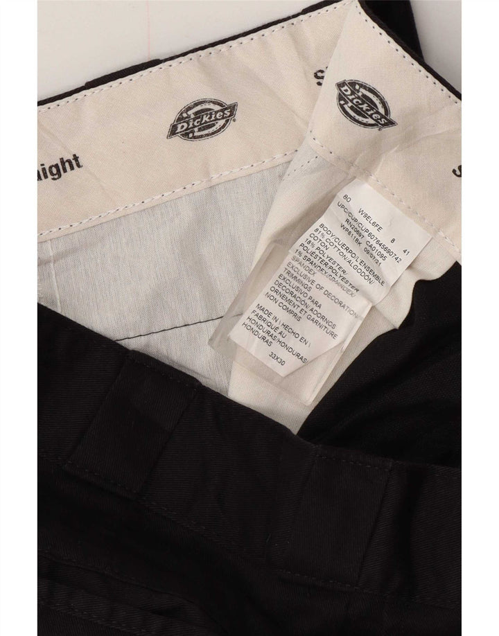 Dickies Muške uske Cargo hlače W33 L30 tamnoplavi pamuk