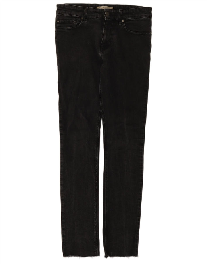 Calvin Klein ženske uske traperice W32 L34 crni pamuk