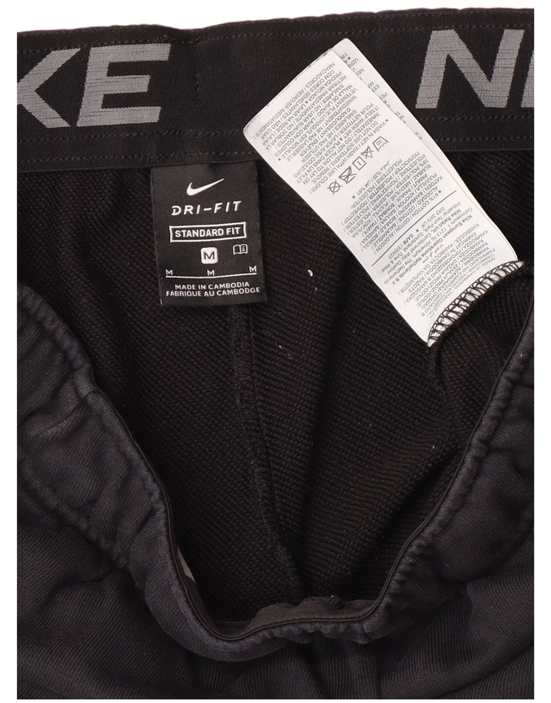 Nike Mens Standard Fit Trenirka Hlače Joggers srednje crne sportske