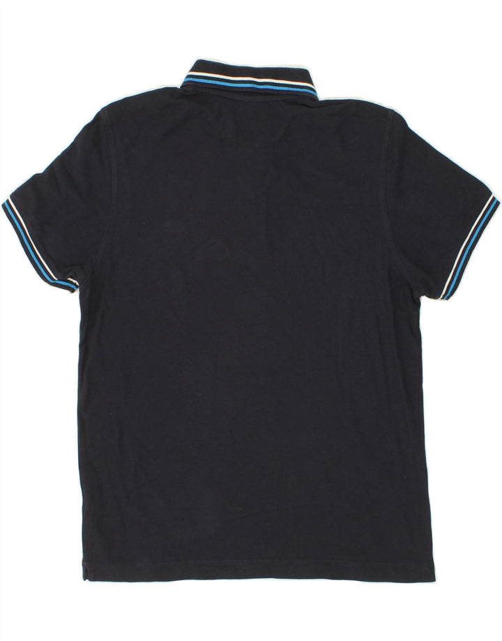 LOTTO Mens Polo Shirt Large Navy Blue Vintage Lotto and Second-Hand Lotto from Messina Hembry 