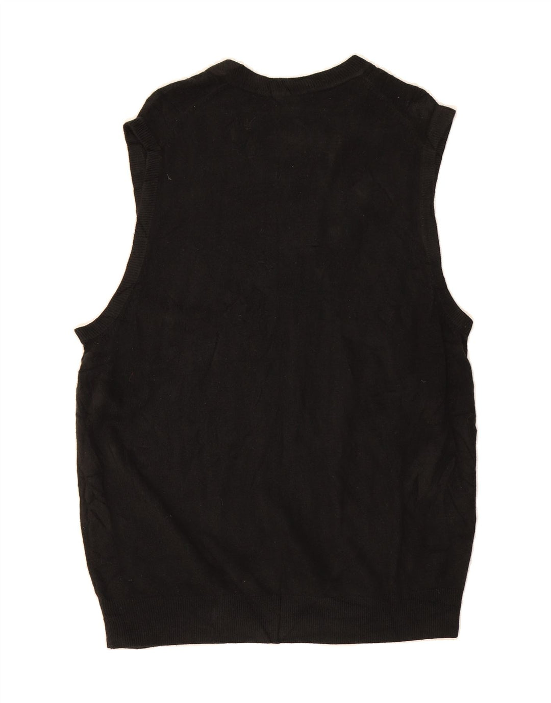 DOCKERS Mens Vest Tank Top 2XL Black Acrylic Vintage Dockers and Second-Hand Dockers from Messina Hembry 