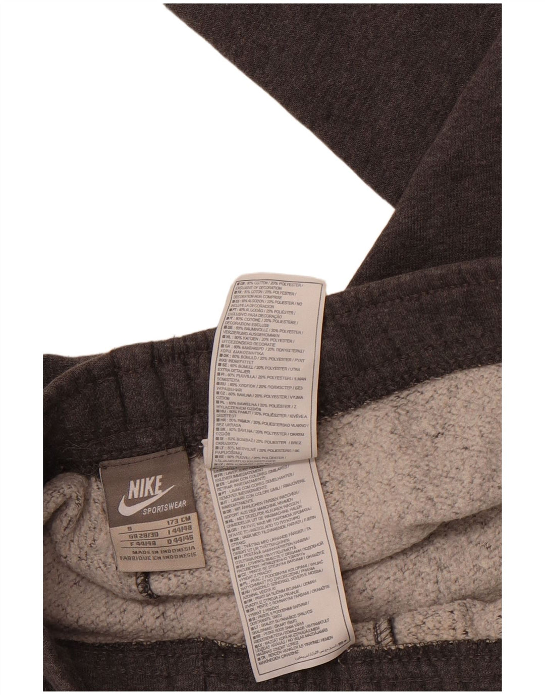 Nike muške grafičke trenirke Hlače Joggers Male sive pamučne sportske