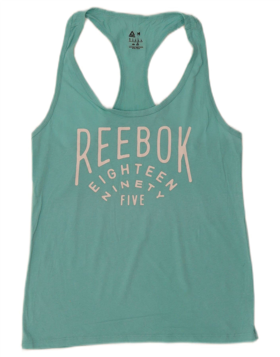 Reebok Ženski grafički prsluk UK 12/14 srednje tirkizne boje