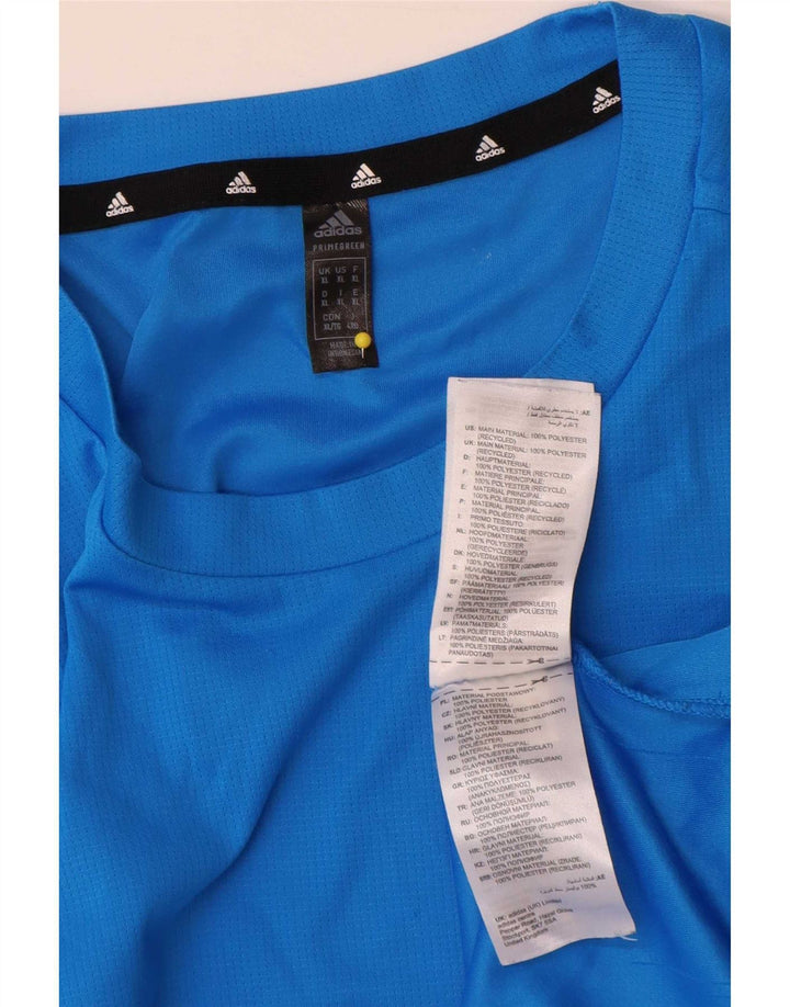 Adidas muška Aeroready majica kratkih rukava XL plavi poliester