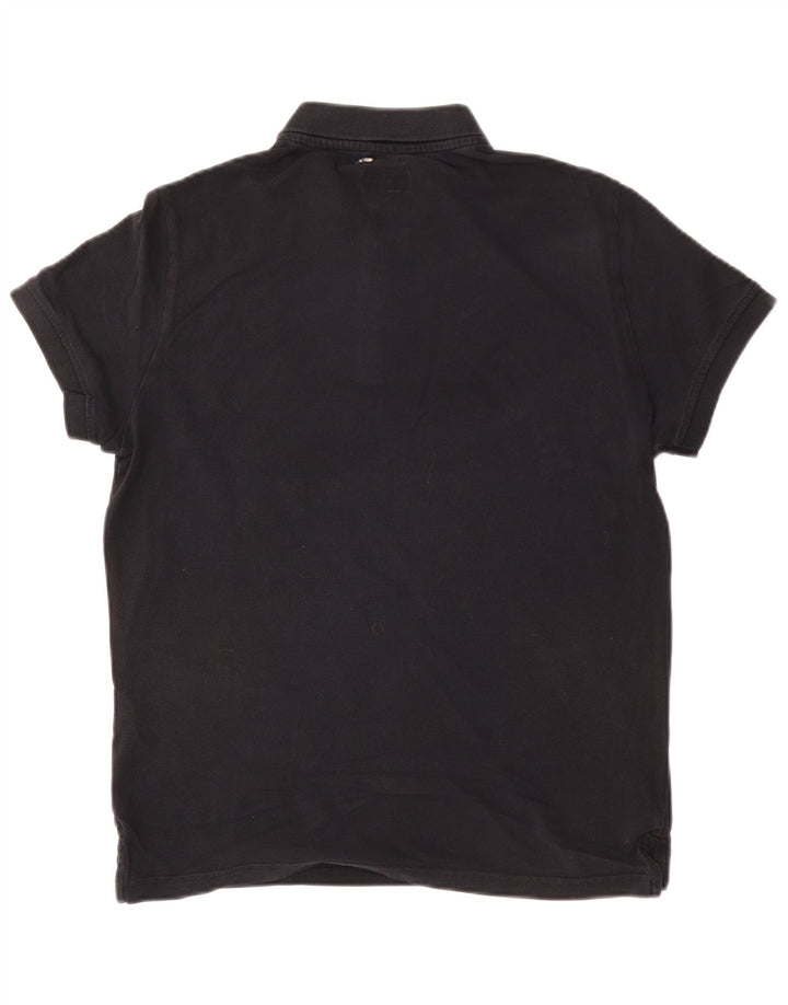 Armani Jeans muška polo majica prilagođenog kroja Srednje crni pamuk