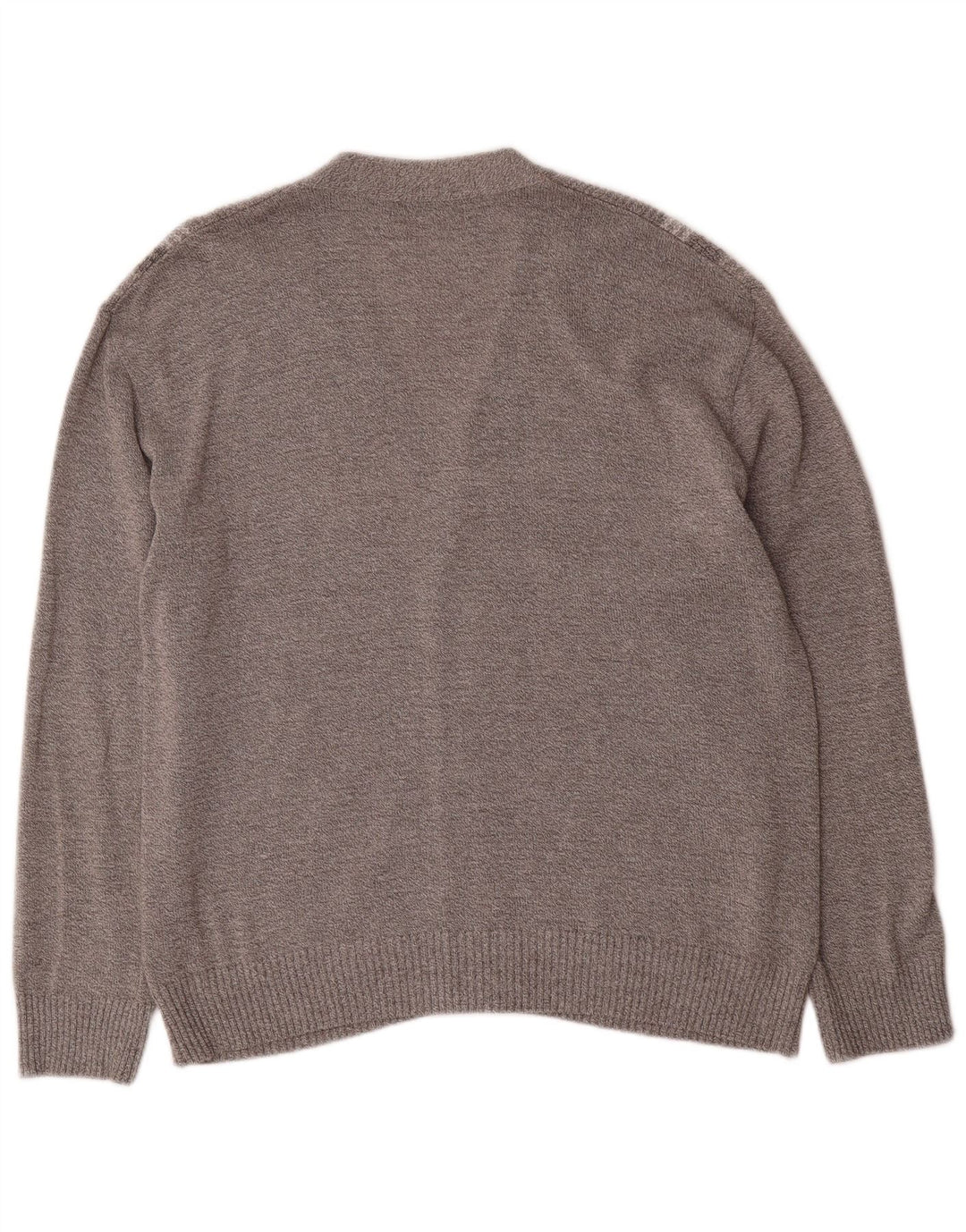 Senator muški kardigan pulover IT 52 Pamuk s velikim sivim prugama