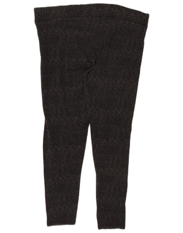 Marks & Spencer ženske kratke tajice UK 16 Large Grey riblja kost pamuk