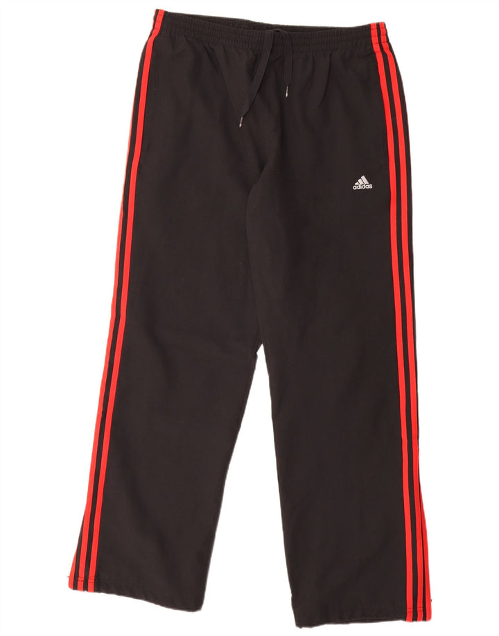 ADIDAS Muške Climalite Trenirke Hlače srednje crne boje od poliestera