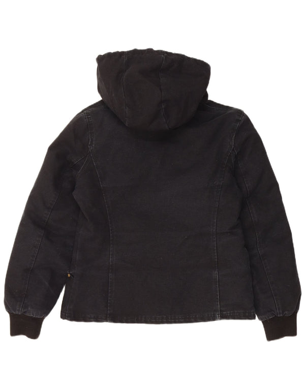 Richlu ženska podstavljena jakna s kapuljačom UK 14 srednje crna