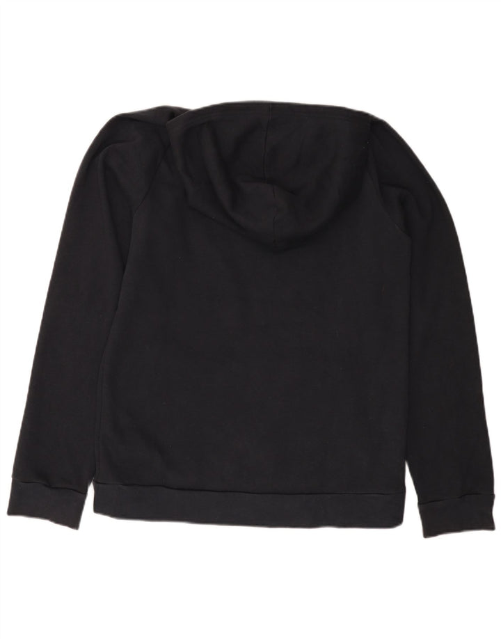 UNDER ARMOUR Džemper s kapuljačom za dječake 13-14 godina XL crni pamuk