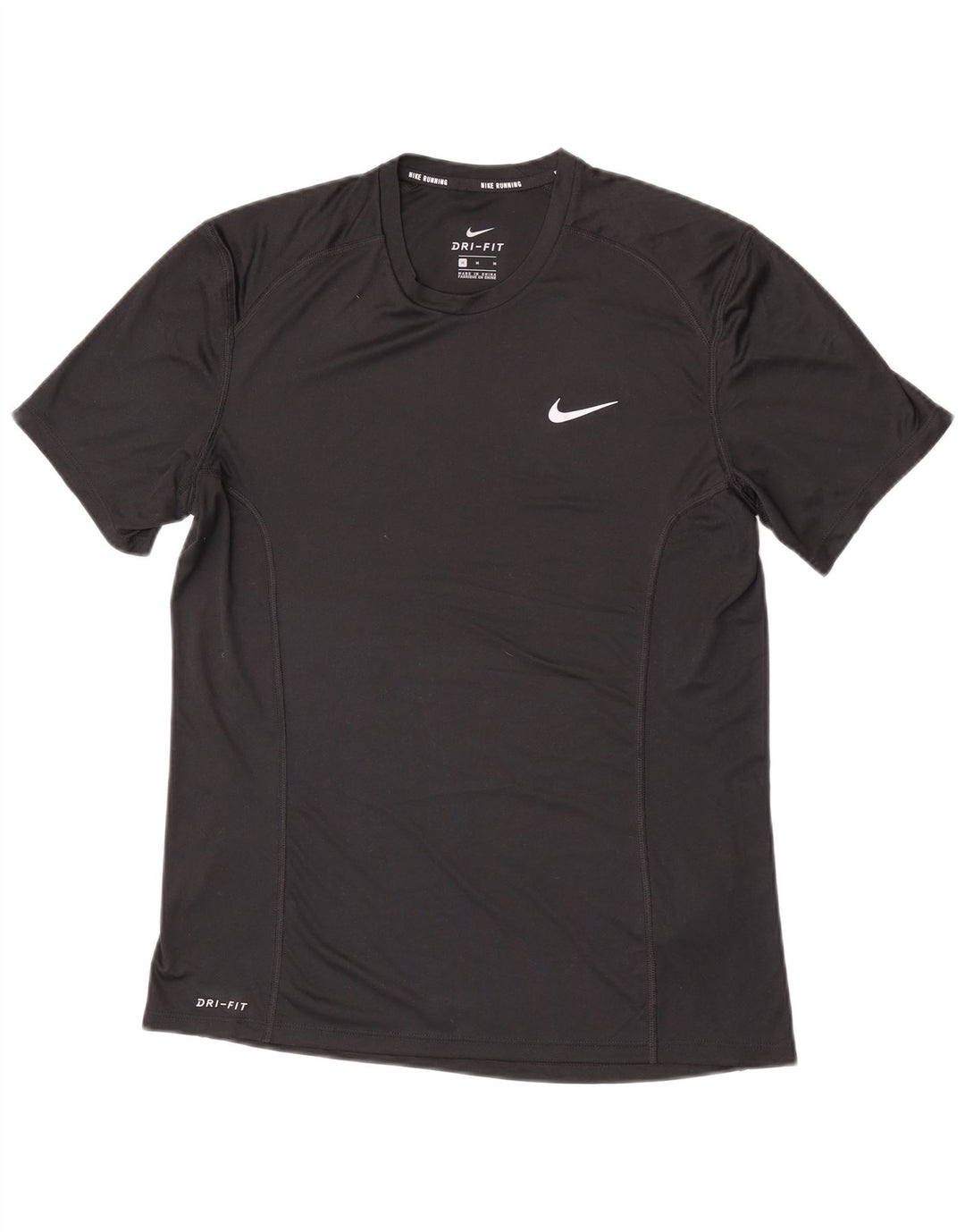 NIKE muška Dri Fit majica kratkih rukava srednji crni poliester