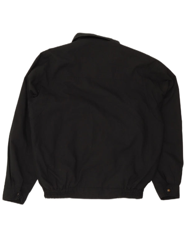 Vintage muška bomber jakna UK 42 XL crna