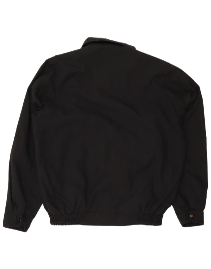 Vintage muška bomber jakna UK 42 XL crna