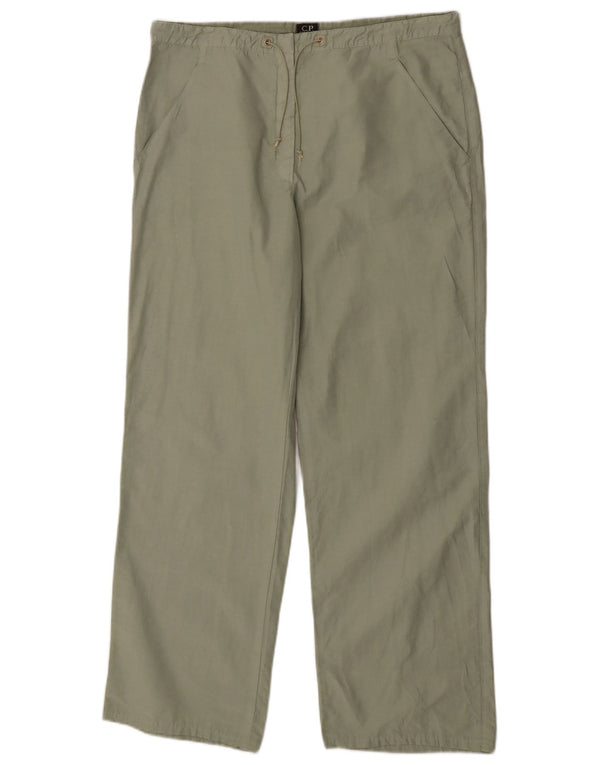 C.P. Company ženske ravne chino hlače IT 46 Large W32 L29 Zelene