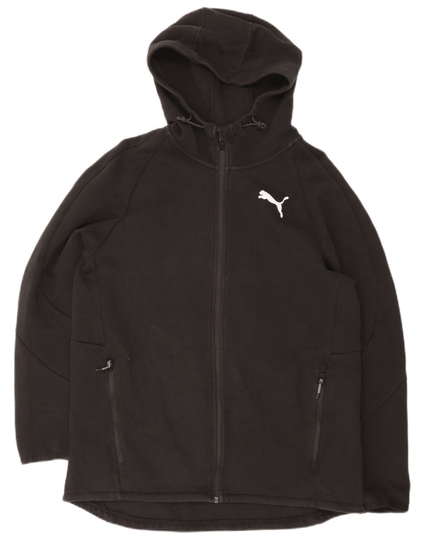 Puma ženski pulover s kapuljačom na patentni zatvarač UK 18 XL crni