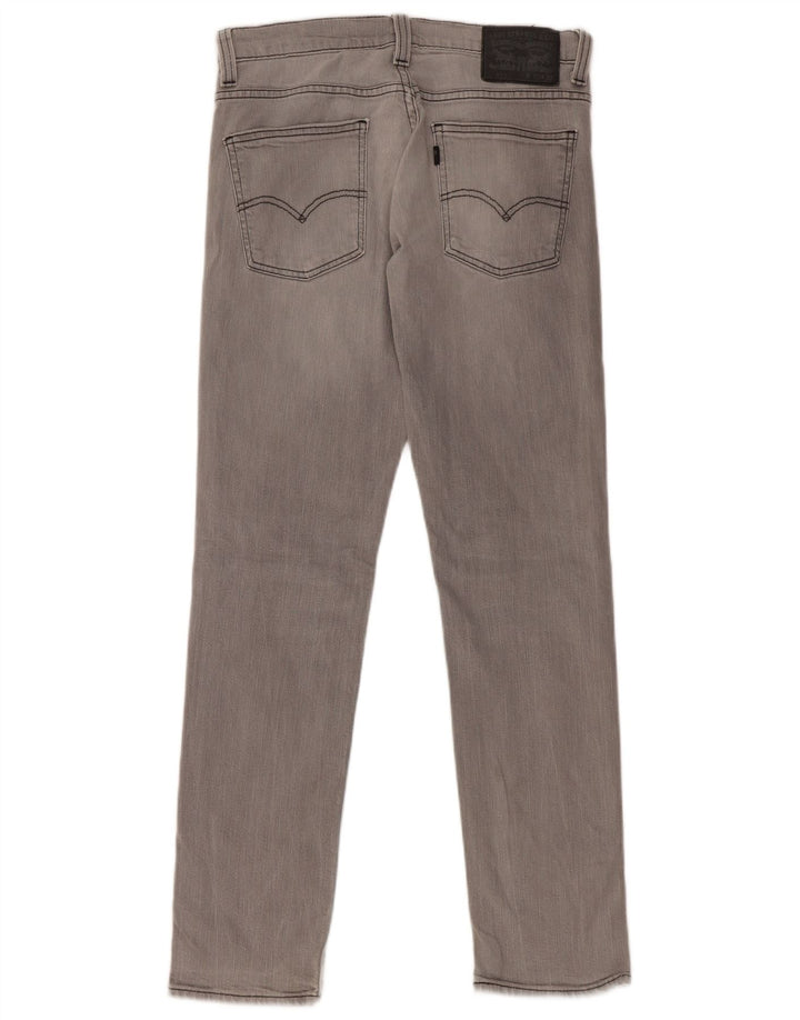 LEVI'S Ženske 511 uske traperice W30 L32 Sivi pamuk