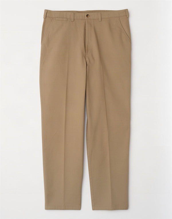 Cotton Traders muške ravne chino hlače W38 L31 bež