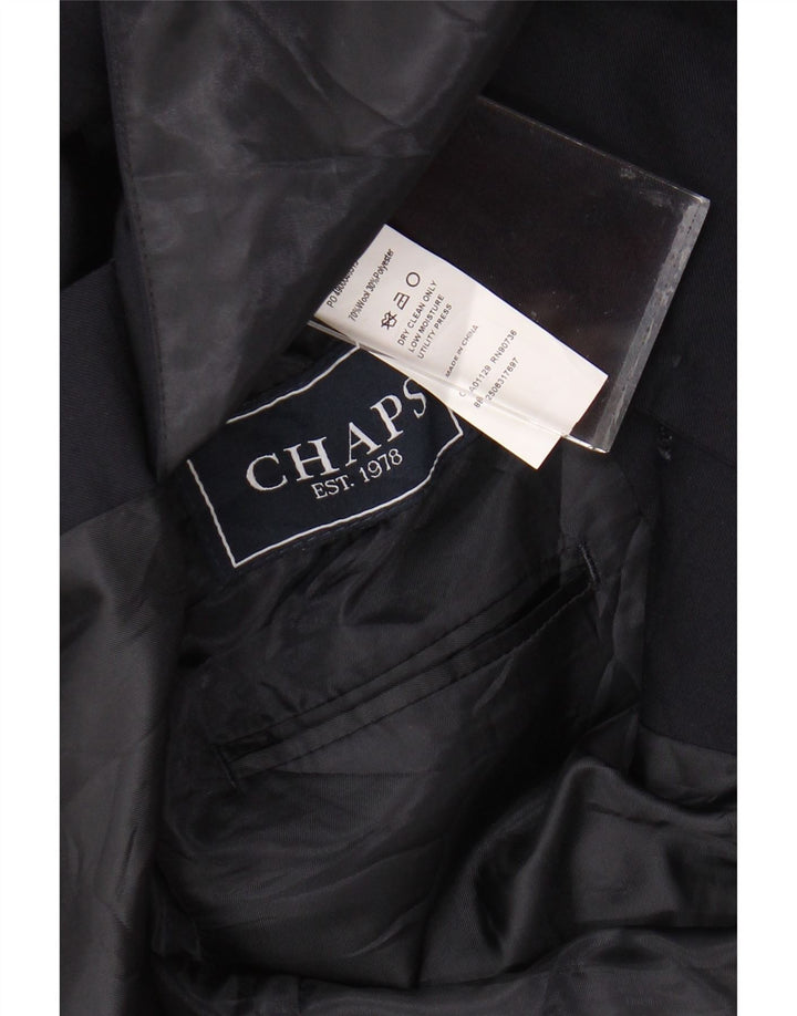 Chaps Mens Longline jakna sa 2 gumba UK 38 Srednje tamnoplava vuna