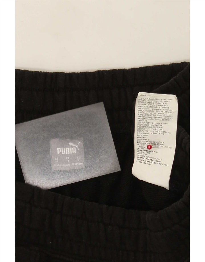 Puma muške trenirke, srednje crne pamučne hlače