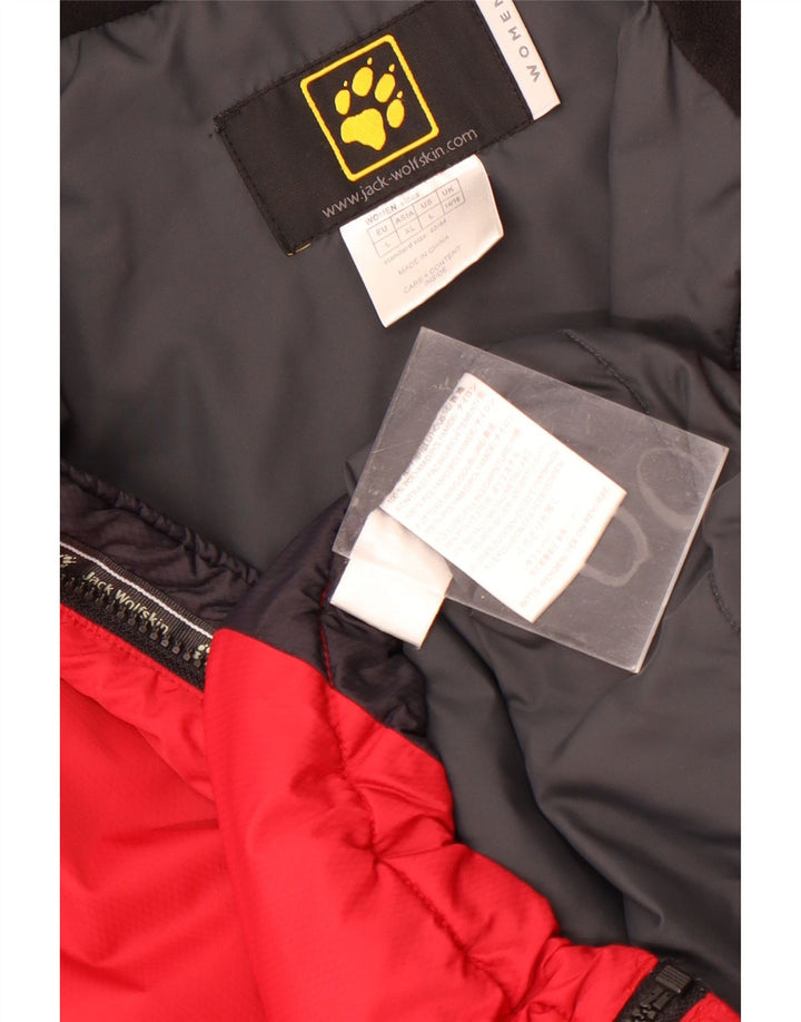 Jack Wolfskin ženska jakna vjetrovka UK 14/16 velika crvena boja