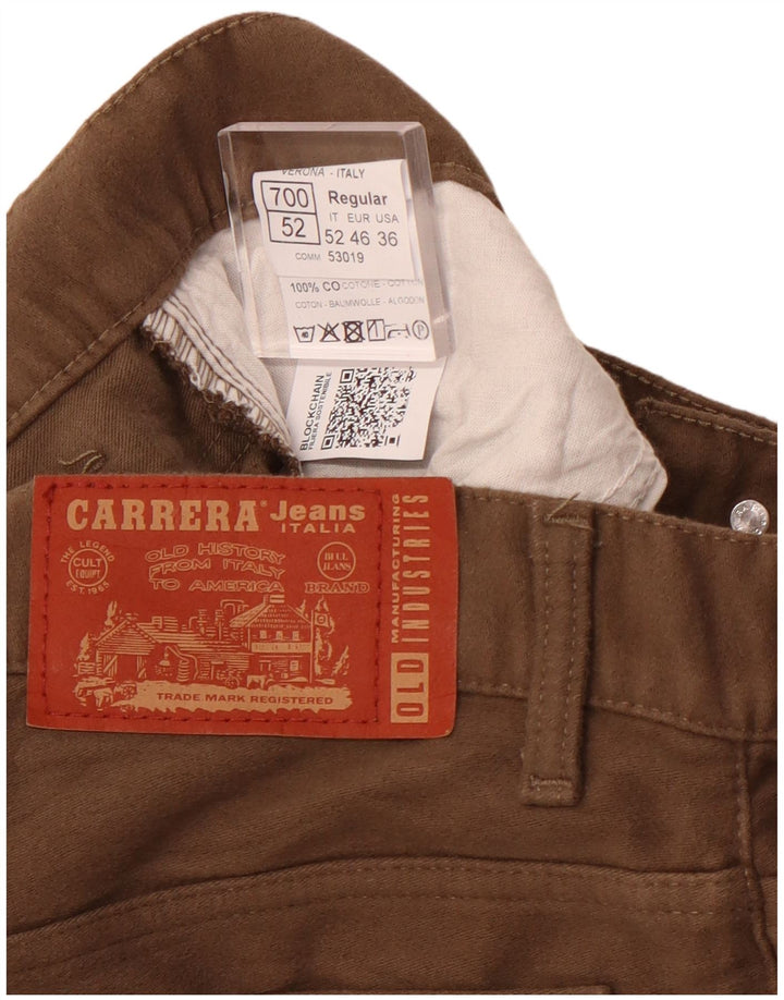 CARRERA Ženske obične ležerne hlače W36 L32 Smeđi pamuk