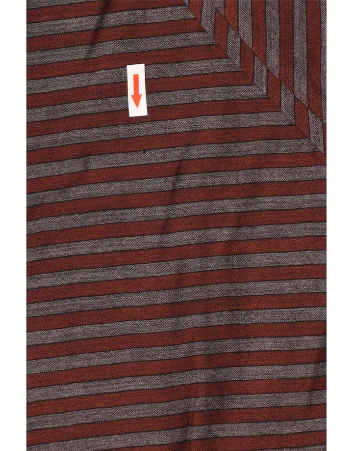 Vintage ženska bluza Top IT 40 Small Brown Striped