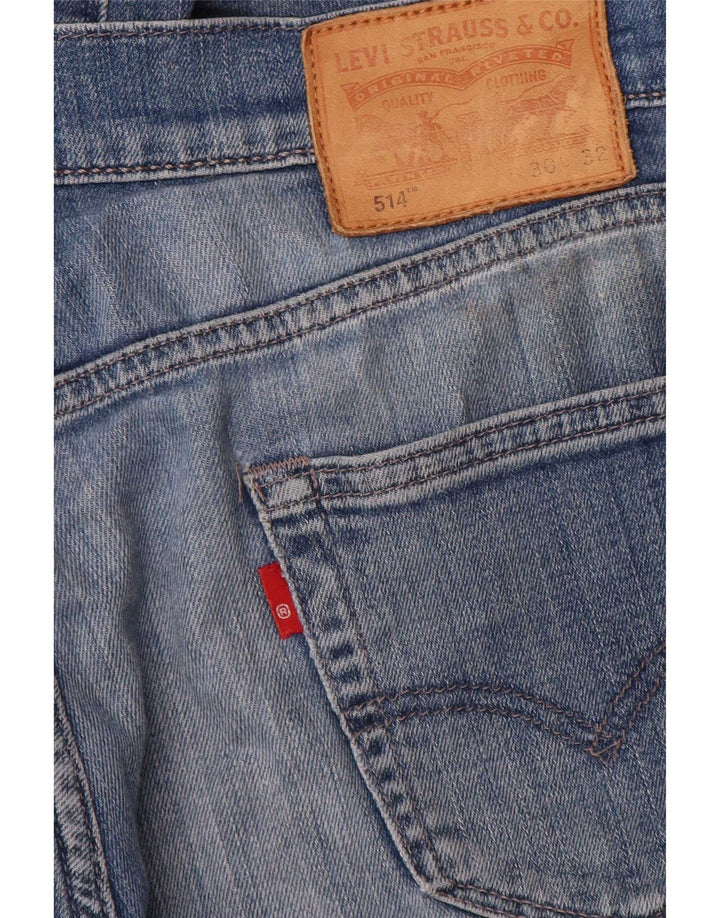 Levi's muške 514 ravne traperice W30 L32 plave