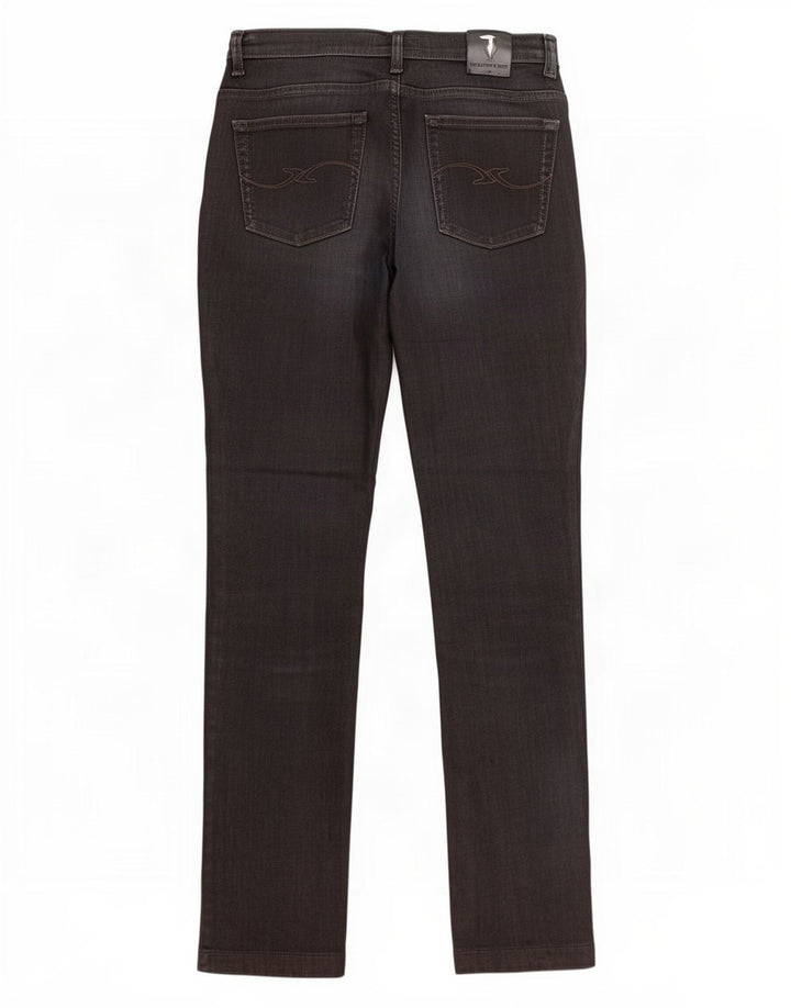 Trussardi ženske ravne traperice W28 L28 crne