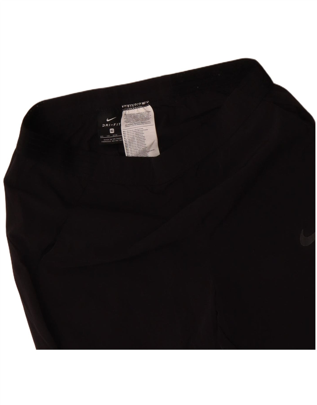 NIKE Ženske Dri Fit Trenirke Hlače UK 6 XS crni poliester