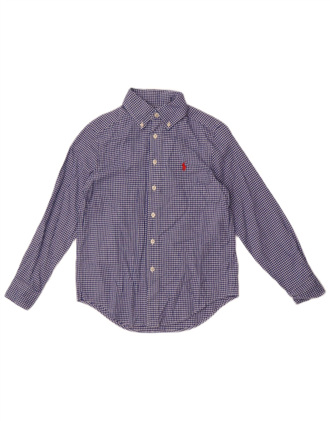 Ralph Lauren majica za dječake 7-8 godina Mala plava pamuk gingham