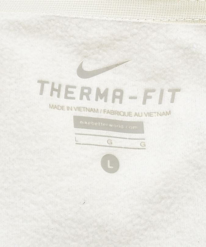NIKE ženska jakna od flisa Therma Fit UK 14 veliki sivi poliester