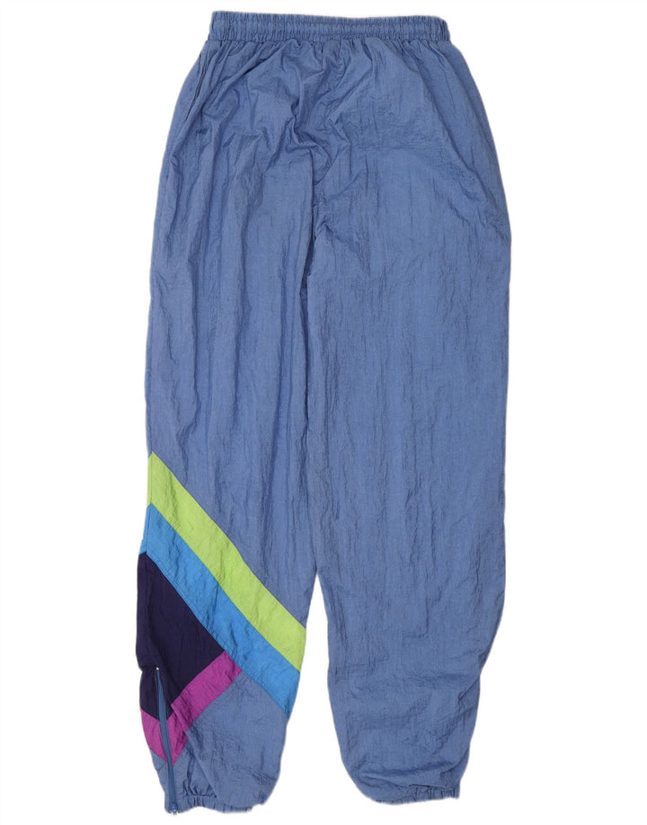 Puma muške trenirke Hlače Joggers Medium Blue Colourblock poliamid