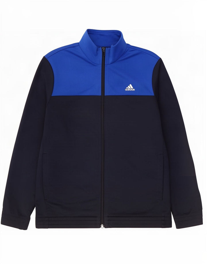 Adidas trenirka za dječake, plava jakna od 13-14 godina od poliestera